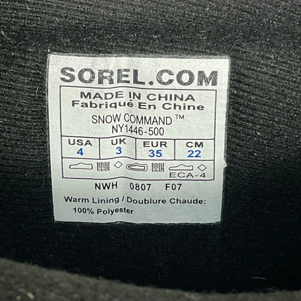 Sorel great snow